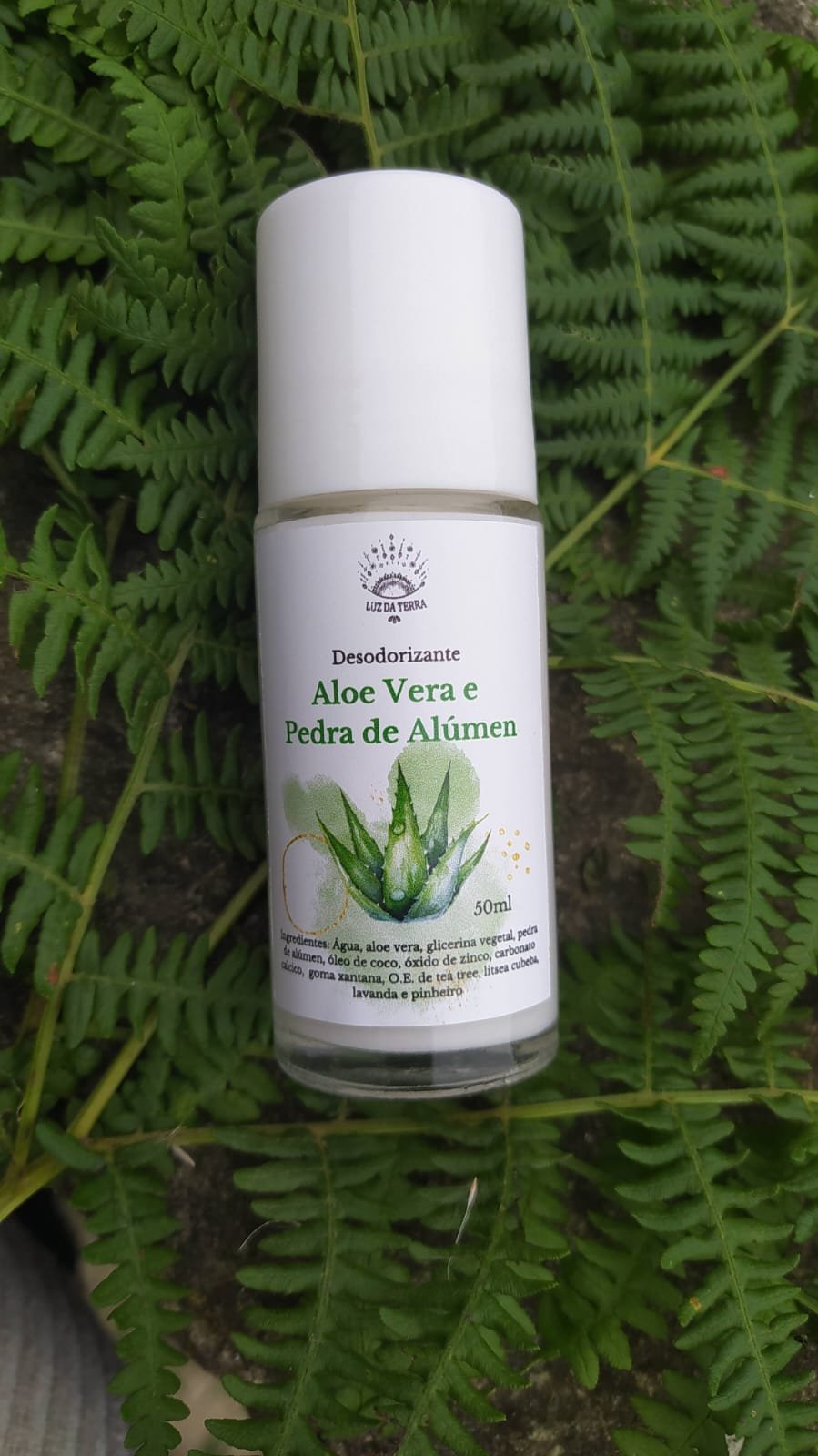 Desodorizante Aloe Vera e Pedra Alumen